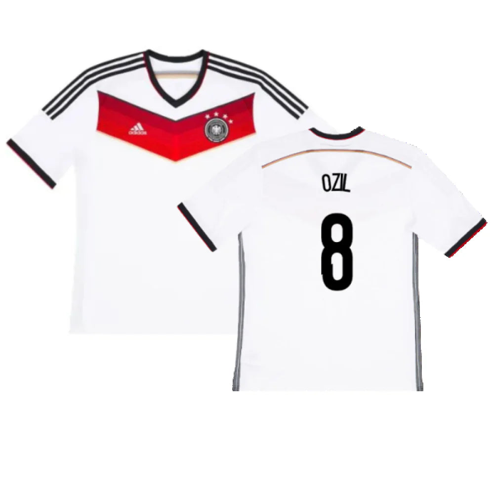 Germany Ozil 2014 Home Jersey